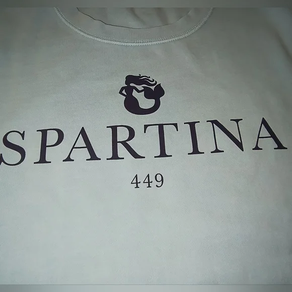 Spartina 449 Mint Mermaid Sweatshirt Limited Edition Size Medium - Picture 4 of 10